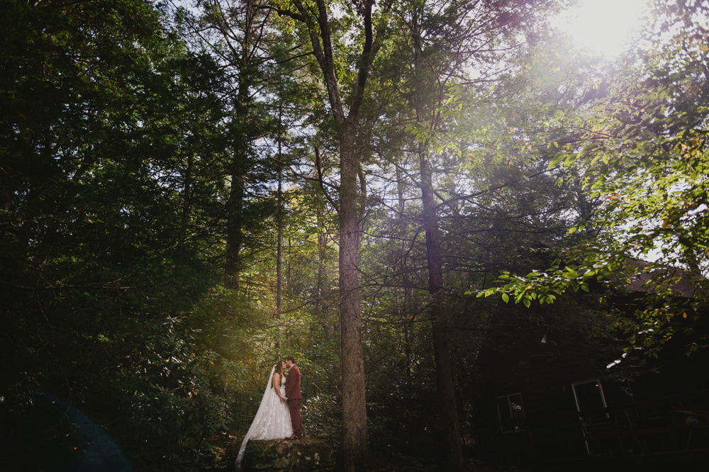 Magnolia Streamside Resort Pocono Wedding Michele and Scott